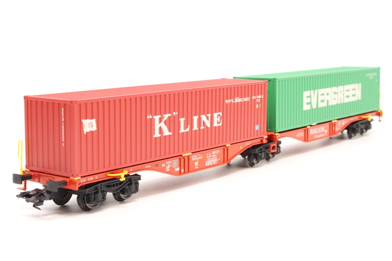 Set De 2 Wagons HO MARKLIN 47882 NORDWAGGON – Époque 4, AC, Excellent état