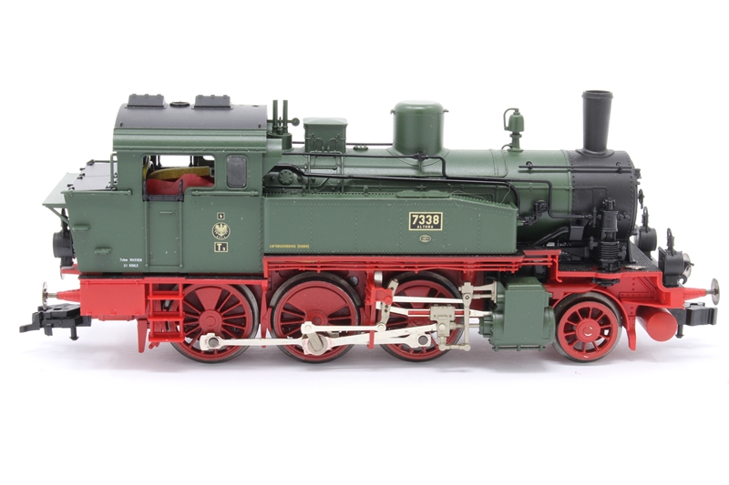 Fleischmann N - 781389 - Locomotive à vapeur avec wagon - Catawiki