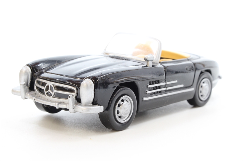 Mercedes 300SL Roadster 1957 - Burago 1/18 - Noire - Sans Boîte