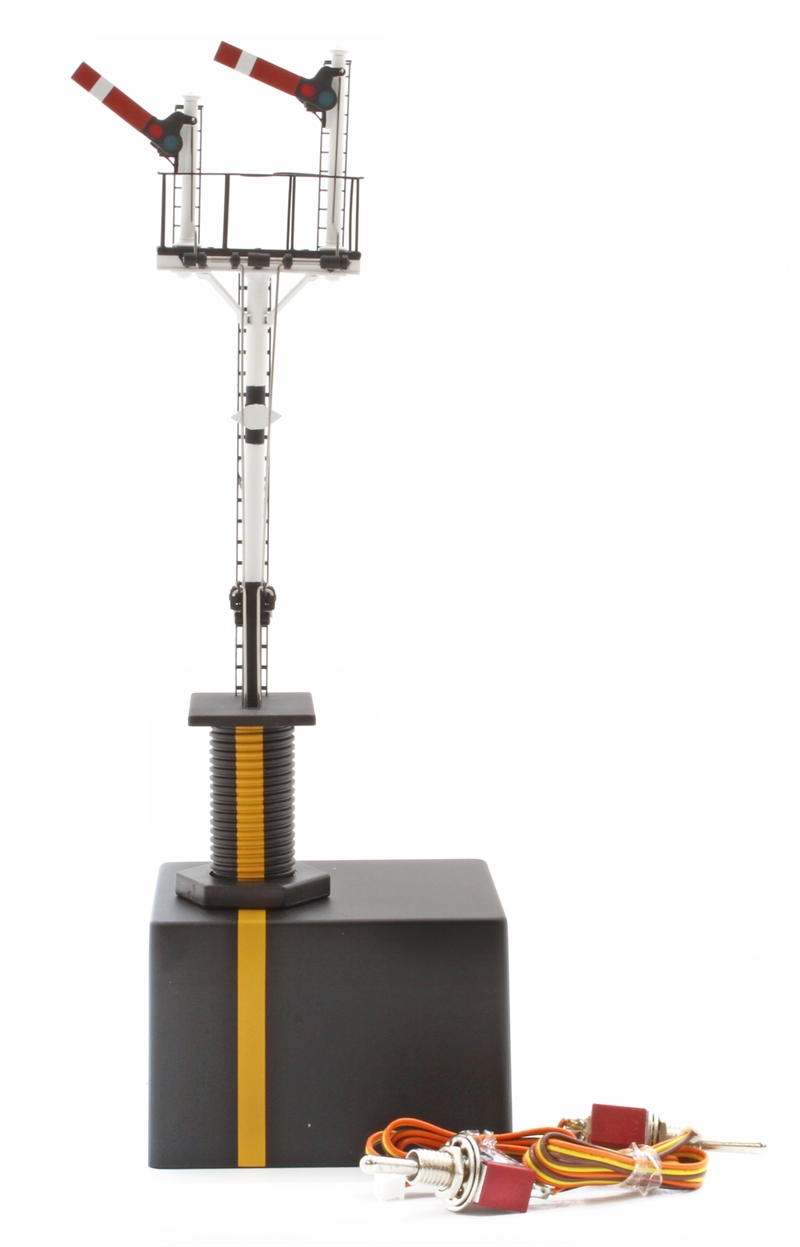 Dapol 4L002004 Motorised signal LMS left hand junction bracket signal