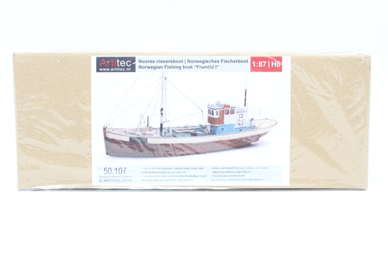 Norwegian fishing boat Framtid I 1:87