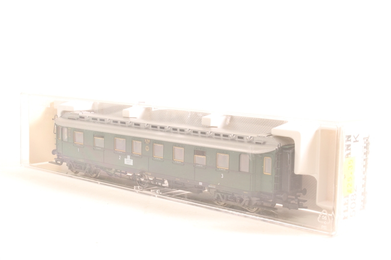 VOITURE SNCF FLEISCHMANN Ex Prusse à bogies, échelle HO réf. 5087 F EUR