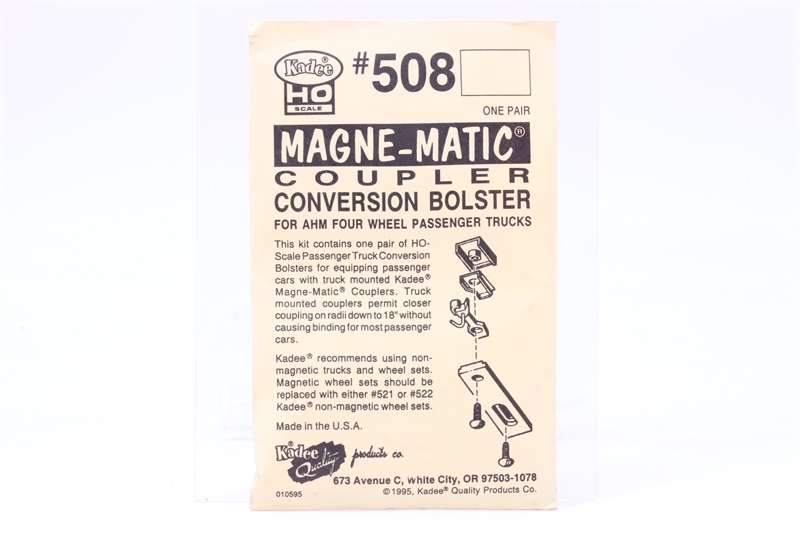 Kadee 508KAD AHM (Rivarossi) 4 Wheel (Bolsters) MagneMatic Coupler