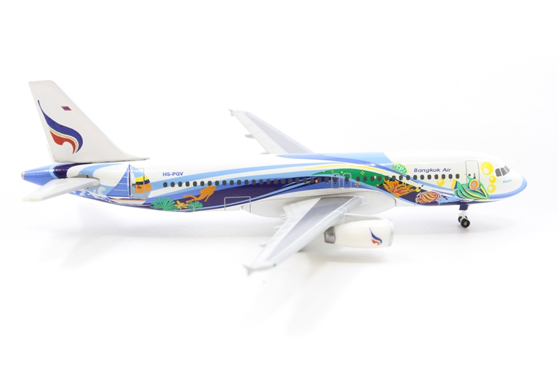 Herpa 509121HRA Airbus A320-232 Bangkok Airways HS-PGV - Hattons