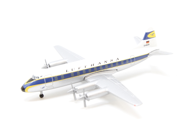 Herpa 511780 Lufthansa Vickers Viscount V814 - Hattons