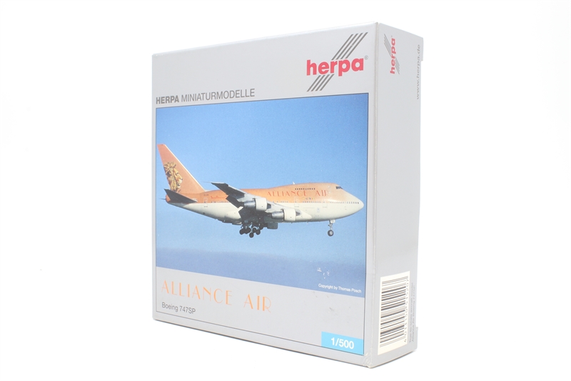 南アフリカ航空 SAA B747SP Herpa 1/500 南アフリカ航空 SAA B747SP