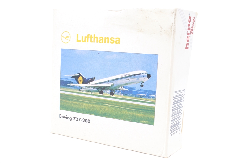 Herpa 515917 Boeing 727-200 Lufthansa D-ABKQ - Hattons