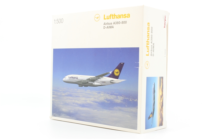 Herpa 516129 Lufthansa Airbus A380-800 - Hattons