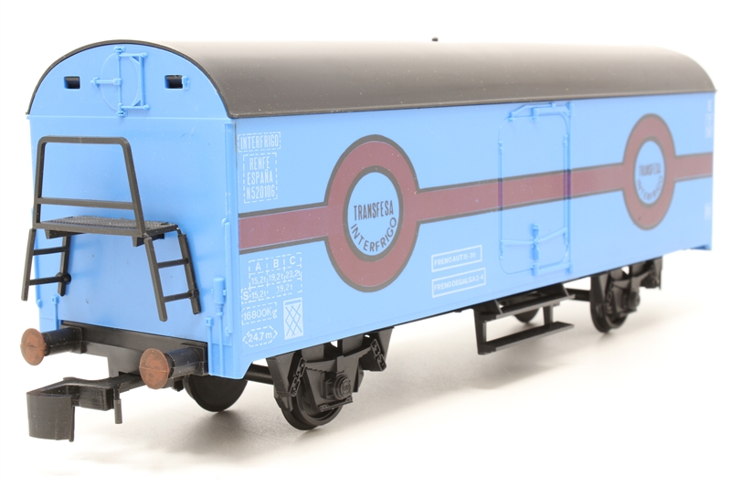 Wagon De Train Grad Wagon – Lima – Échelle 0 – Style Hornby Jep – Vintage