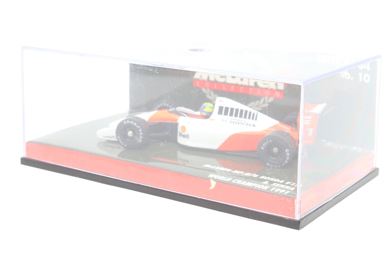 ミニカー　1/43 McLaren MP 4/6 HONDA V12 1991 Shell #2(ホワイト×レッド) 「McLaren COLLECTION」 [530914302] s-l400.jpg