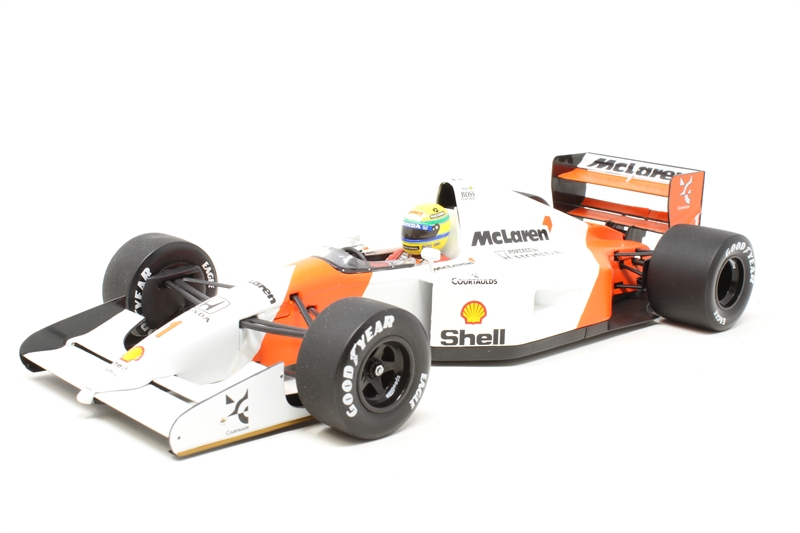 Minichamps 540921801 1992 McLaren Honda MP4-7 A.Senna - Hattons