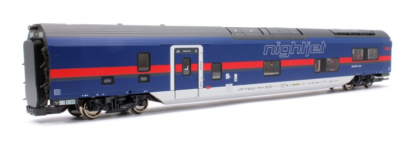 Roco 5510005 Black Edition OBB Nightjet Coach Set (7) VI - - Hattons