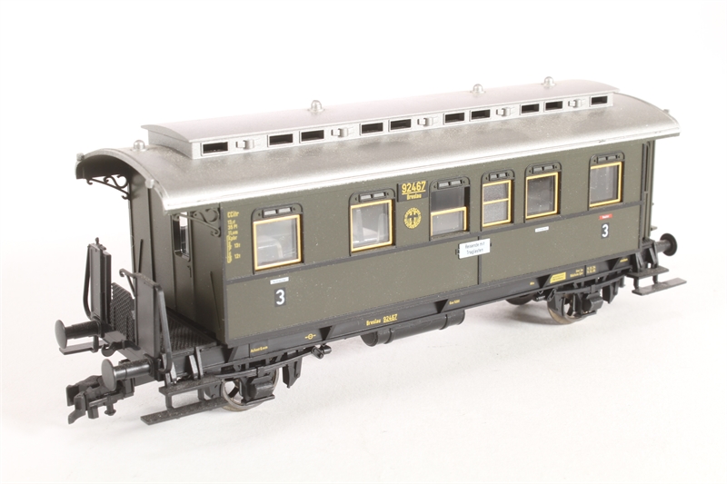 Fleischmann 5766 4-wheel 3rd Class coach of the DRG - Hattons