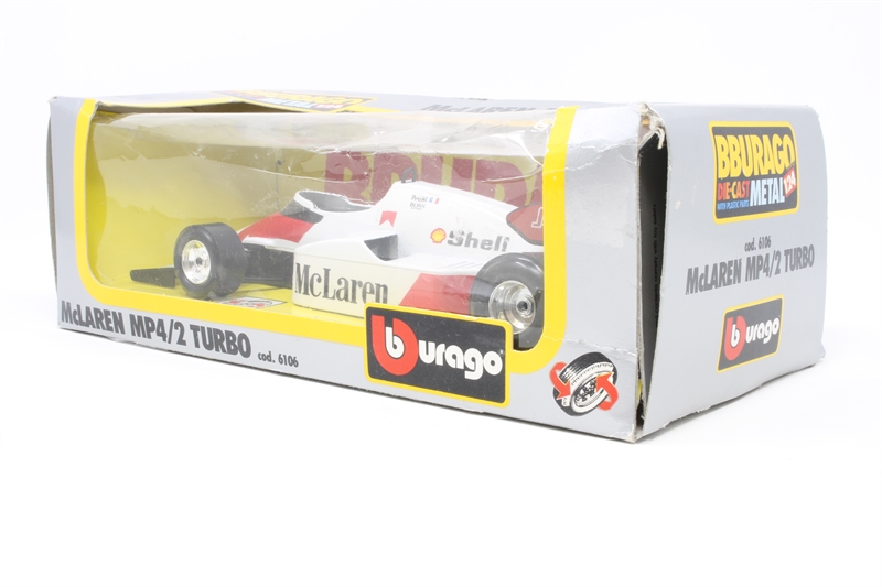 Bburago 6106BURAGO McLaren MP4/2 Turbo - Hattons