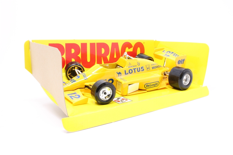 Burago F1 cod 6107 Lotus Honda Turbo n° 12 Satoru Nakajima 1/24ème