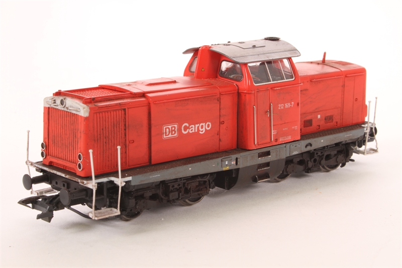 Roco 63980 Class BR 212 169-7 of the DB in Cargo Red Livery