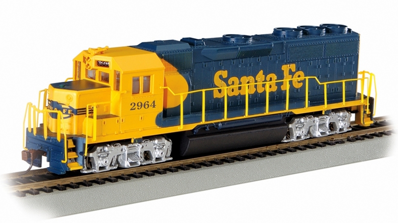 Bachmann USA 66302BUS EMD GP40, Santa Fe (Warbonnet) #2964 - Hattons