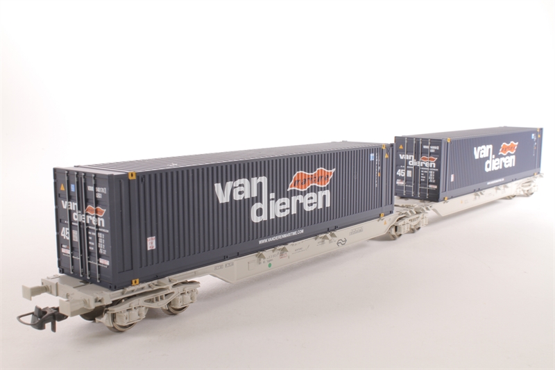 Wagon Porte-conteneurs Roco HO DB Güterkraftverkehr - Réf 46562 - État Neuf