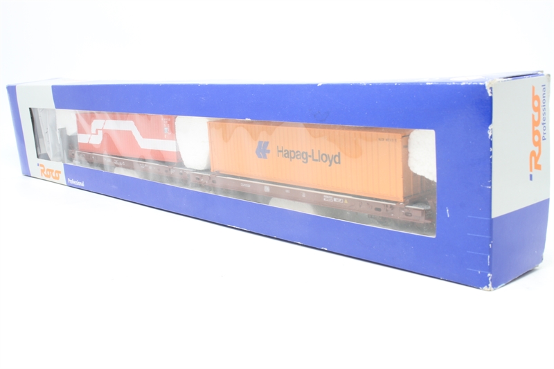 Coffret Roco HO – Wagon Trans Europ Express – Réf 42014 – Époque 4 – Analogique