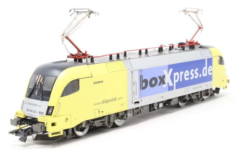Roco 69677 Siemens ES64U2 in BoxXpress Livery (3-rail AC