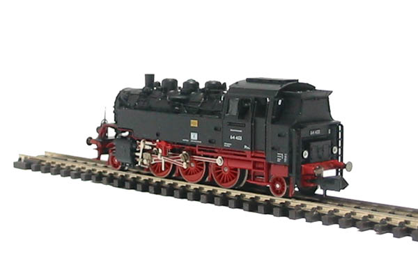 鉄道模型 FLEISCHMANN N DRG64 Fleischmann 7063 Class BR 64 2-6-2T of the DRG in black