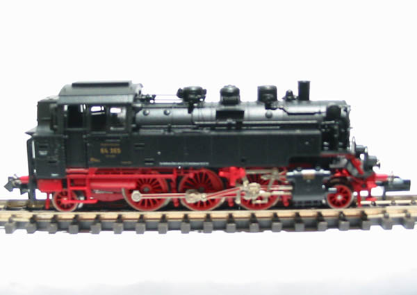 鉄道模型 FLEISCHMANN N DRG64 Fleischmann 706183: DCC Digital Dampflok BR 64 DR Ep.IV 1:160