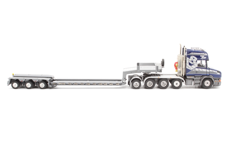 Modellino WSI Scania 4 Serie Torpedo Topline 6x2 Con Asse Di Sollevamento | Scala 1:50 Collezione