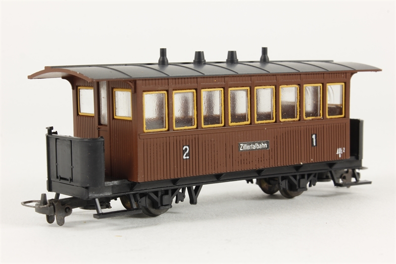 Nゲージ LILIPUT STAINZ/ZILLERTALBAHN 4点セット Liliput 712Liliput 4 Wheel Open Composite Coach of the - Hattons