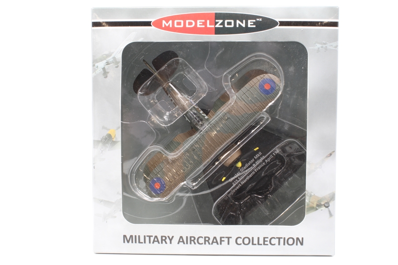 Modelzone Uk Oxford Diecast 72AC023M Gloster gladiator Mk.II - 615 - Hattons