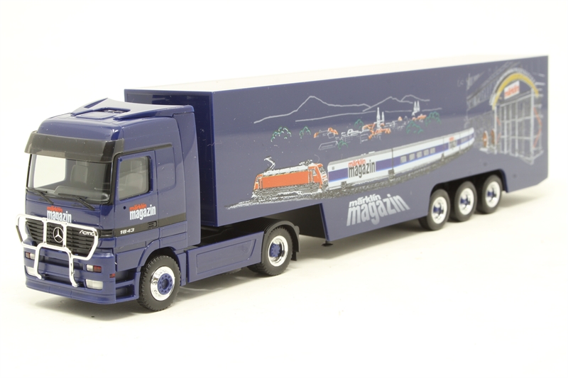 Camion Miniature Herpa MB Actros LH - échelle 1:87 - Livrée Westfleisch - Occasion Comme Neuf