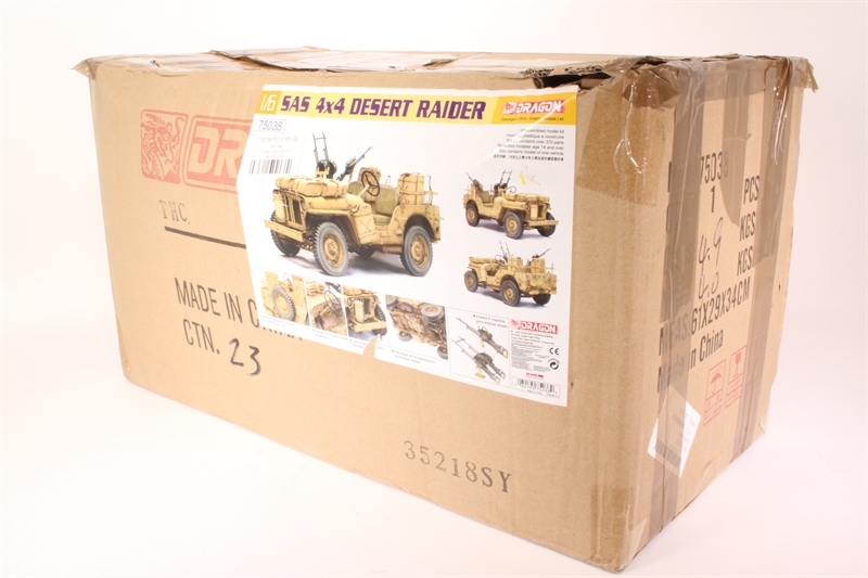 1/6 SAS デザートレイダー Dragon 1/6 SAS desert raider jeep review