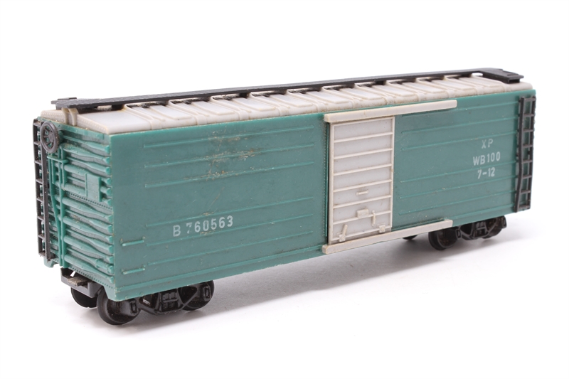 Marx 760563 Single door box car in green B760563 - Hattons