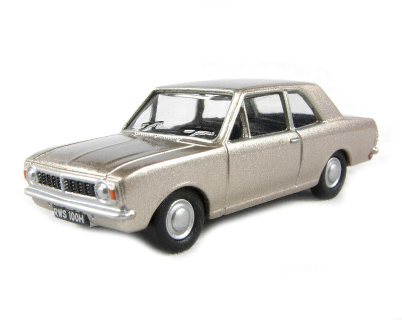 Oxford Diecast 76COR2001 Ford Cortina Mk2 in light orchid