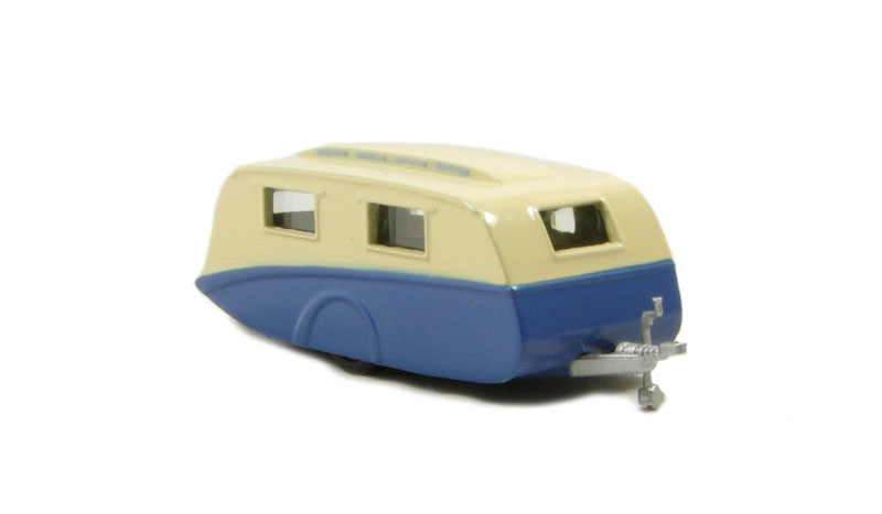 Oxford Diecast 76CH006 Bedford TK long caravan in
