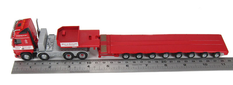 Oxford Diecast 76VOL03LL Volvo FH Low Loader 