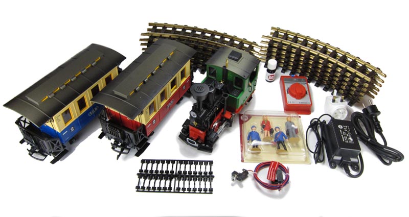 LGB 78302 Passenger Steam loco starter set with analogue sound