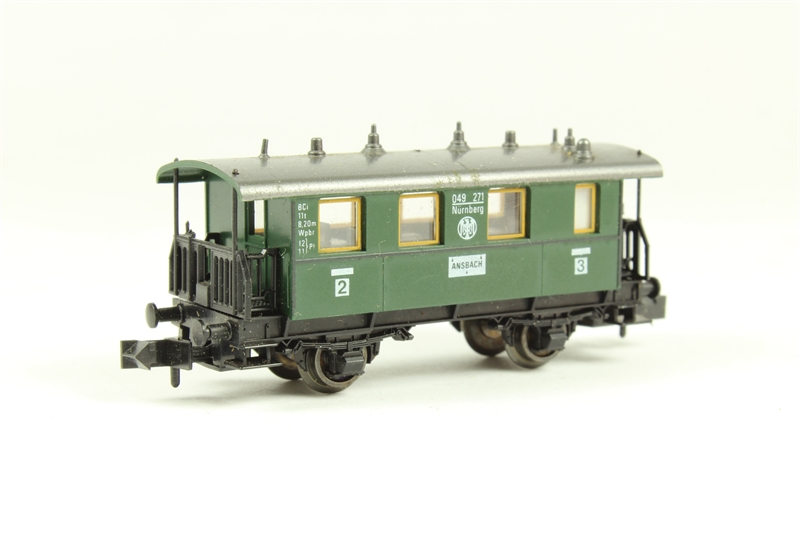 鉄道模型 FLEISCHMANN N DRG64 Fleischmann 7160008 Gauge N Steam locomotive 86 201, DB, era