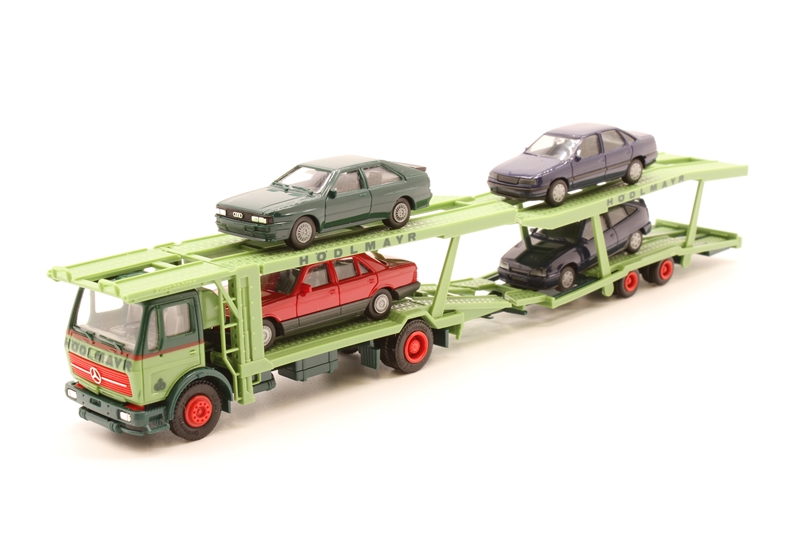 Herpa 806036HER Mercedes car transporter 'H+¦dlmayr' - Hattons