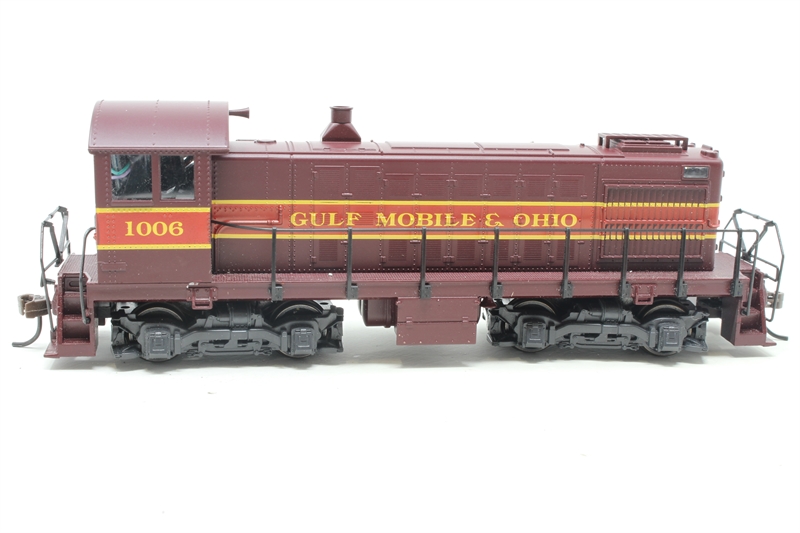 Factory Atlas Vintage HO Scale Alco S-2 Locomotive - Gulf, Mobile, & Ohio - Tested - Exc