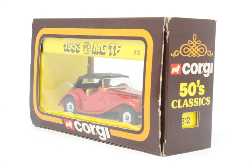 Corgi 812Corgi 1953 MG TF Convertible