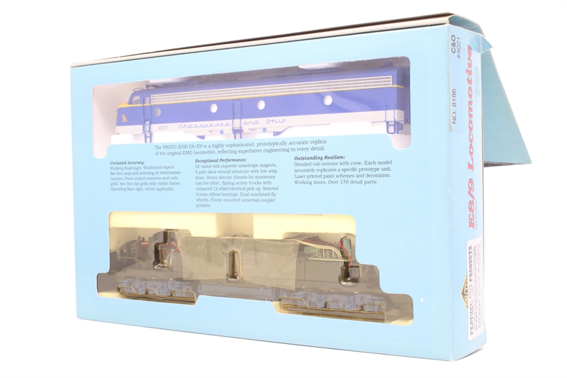 HO Scale 2 Life-Like Proto 2000 EMD E6 Seaboard Air Line A-A Set