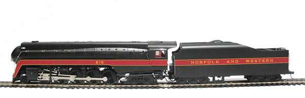 HOゲージ　NORFOLK AND WESTERN 610 BACHMANN BACHMANN NORFOLK & WESTERN CLASS J #610 Steam Locomotive