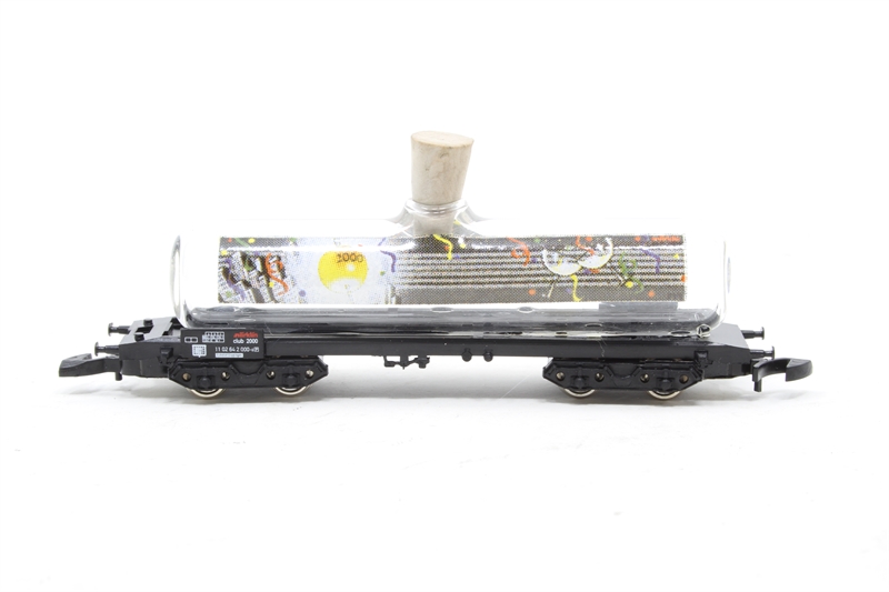 メルクリン 82460 Glass Tank Wagon Club 2000 Marklin 82460 Glass Tank Wagon - Collector's Club 2000