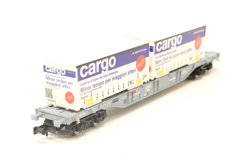 Fleischmann 8249K N Containerwagon 'Evergreen' van de DB