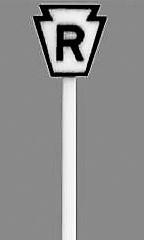 Tichy Train Group 8297TTG PRR Keystone Ring Sign 18pc - Hattons