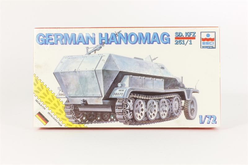 Solido Militaire 1/50 - Hanomag Sd.Kfz 251/7 Poseur De Pont - Armée Allemande