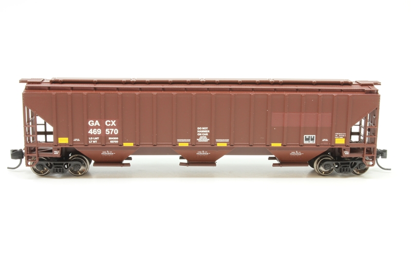 Fox Valley Models 85007-2 3-bay 4750 PS-2 covered hopper of GACX - dark ...