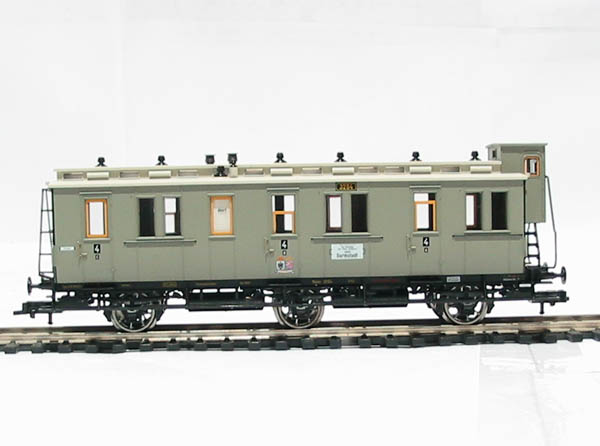 Fleischmann 865833 3-Axle 4th Class Passenger Coach of the