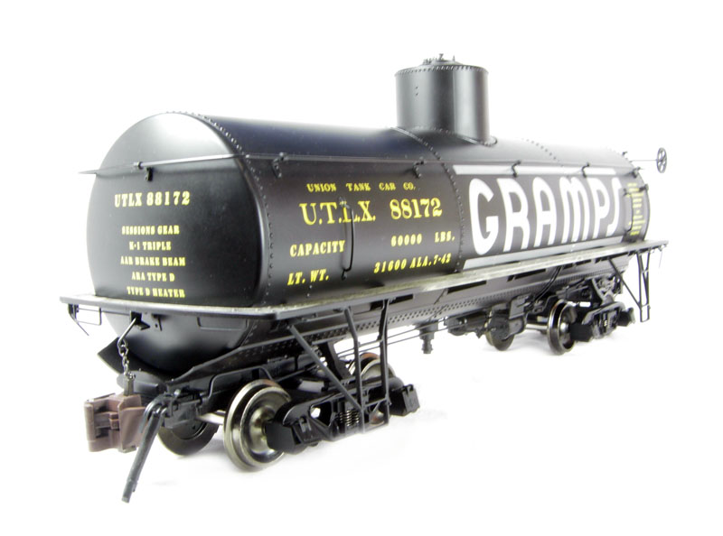 U.T.L.X. GRAMPS FRAMELESS TANK CAR HOn3 HOn3 Plastic PSC