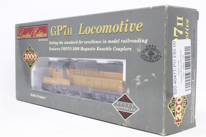 鉄道模型 Life Like PROTO 2000 GP9i UNION PACIFIC LIFE-LIKE PROTO 2000 HO Scale Locomotive GP9 II #23623